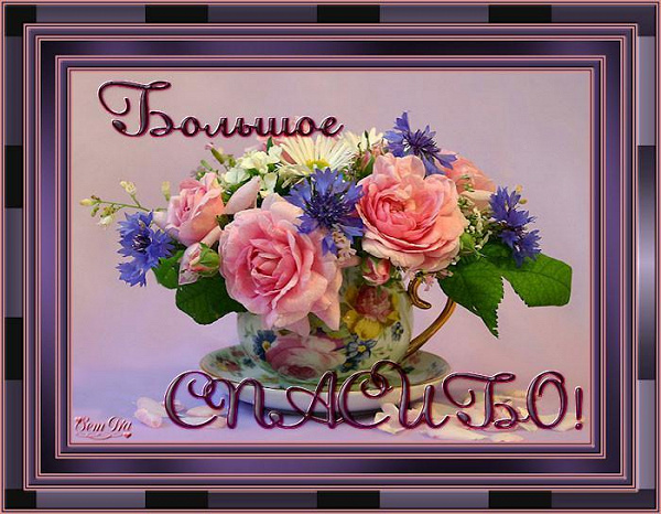 Открытка ирина спасибо большое