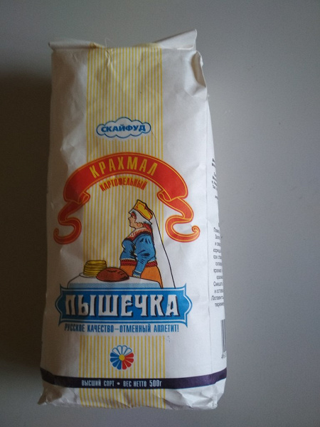 Крахмал картофельный «Пышечка» в/с в дар (Санкт-Петербург). Дарудар