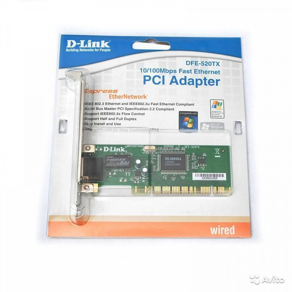Карта сетевая dfe 520tx