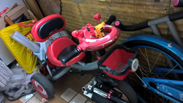 велосипед трехколесный в дар (Москва). Дарудар