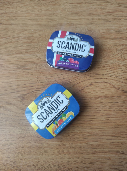 Жестяные коробочки от Scandic. в дар (Москва). Дарудар