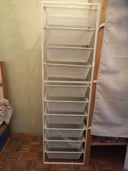 Стеллаж икеевский Йонаксель в дар (Москва). Дарудар