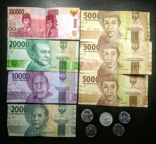 Индонезия рупия к рублю. Денежная единица Индонезии. Индонезийские рупии купюры. Индонезийские рупии в рубли. Валюта Бали.