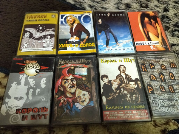 Кассеты (росский рок) в дар (Санкт-Петербург). Дарудар