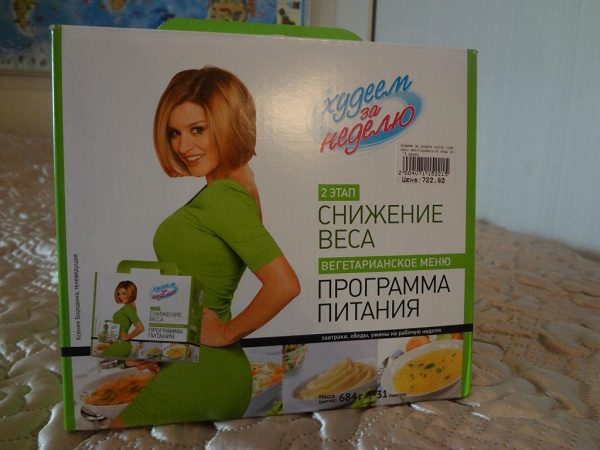 Способ Похудения От Бородиной. Диета Ксении Бородиной с меню
