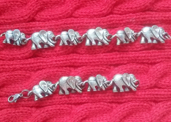 Браслет слоны