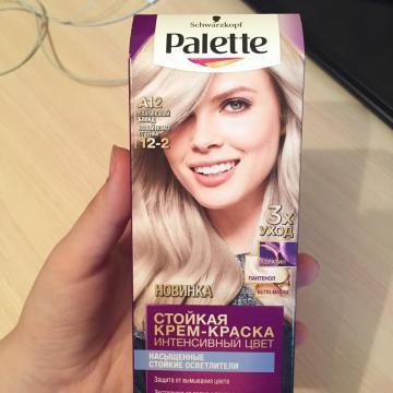 Palette краска для волос icc a12 платиновый блонд